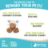 Grain-Free Soft Training Treats for Dogs - Peanut Butter Recipe, 6 oz by Raw Paws