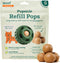 WOOF Pupsicle Refill Pops - Low-Mess Dog Snacks - with Peanut Butter