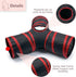 Bigladious 3 Way Cat Tunnel Collapsible Fun Pet Play Tube Toys for Cats, Kittens, Puppies & Rabbits - Portable Tunnel