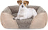INVENHO Medium Dog Bed - Rectangle Washable Bed for Large Medium Small Dogs, Orthopedic Soft Calming Sleeping Puppy