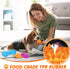 9 Pcs Dog Squeaky Toys Set - Bone and Donut Shape Teething Toys for Small and Medium Dogs, TPR Rubber Chew Toy