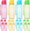 Tioncy 20 Pieces 17 oz Plastic Water Bottles for Adults — Lightweight, Leakproof Sport Drink Bottles with Handle Strap