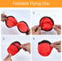 108 Set Summer Mototo Pieces Foldable Flying Disc Fans with Bag Folding Pocket Toy DIY Creative Gift Handheld Fabric