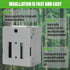 Hiweld 16-Gauge Metal Security Box for Moultrie Edge Cellular Trail Camera Steel, Weatherproof, Anti-Theft DesignCamera