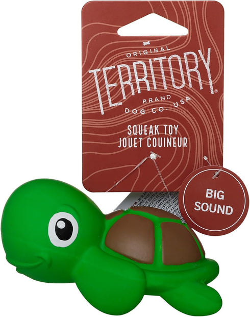 Natural Rubber Turtle Dog Toy