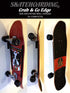 Grab & Go Edge Side-Mounting Skateboard Complete Wall Hanger Rack
