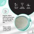 TAURO PRO LINE Slicker Brush Round - Premium Grooming Brush for Dogs and Cats - Mint - 9 x 19 cm