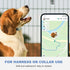 SGEOYPIL Rubber Attachment Clips for Pet Location Trackers Compatible with Tracti XL GPS Tracker & Health Monitoring