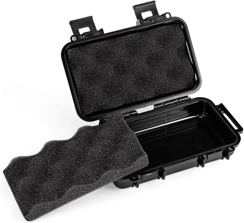 Plastic Storage Case, Durable Fishing Tackle Box, Waterproof Dry Storage Box for Camping Fishing