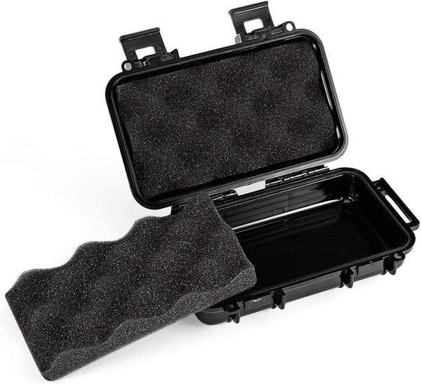 Plastic Storage Case, Durable Fishing Tackle Box, Waterproof Dry Storage Box for Camping Fishing