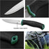 FLISSA Bushcraft Knife, Fixed Blade with Nylon Sheath, Stainless Steel Blade for Camping and Hiking, 4 Inch