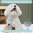 BURCHLIFE 8 Grooming Brush Kit - Pcs for Shedding & Matted Fur, Self-Cleaning with Flea Comb, Includes Indoor