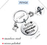 Dog Groomer Jewelry Gift - Best Fluffin' Groomer Ever Keychain for Pet Groomers
