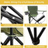 225lbs Backpacking, 2PCS Folding Camping Chair with Cup Holder & Storage Bag, Capacity, Large Anti-Sink Feet