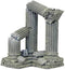 Blue Ribbon Pet Products Resin Aquarium Ornament - Three Column Ruins Corner Section, 9 L x 6.5 D x 11 H