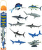Safari Ltd. Pelagic Fish TOOB - 10 Figurines of Sharks, Fish and