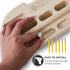 Wooden Hangboard for Climbers - Strength Training Grip Exerciser