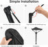 1pc Toddmomy Folding Chair Collapsible Chair Portable Collapsible Stool Portable Stool Folding Camping Foldable Fishing