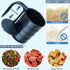Dog Food Scoop, 4 Cup Measuring Scoop for Pets, Includes 1/4 C, 1/2 C, 3/4 C, 1 CUP for Dogs, Cats, and Birds