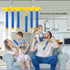 3 Tendry Reflex Drop Sticks Challenge Game, Hand Eye Coordination Training Toy, Upgrade Remote Control Adjustable Speed