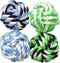 Dog Toys for Medium Breed Dogs, 4-Pack Cotton Rope Dog Ball for Aggressive Chewers, Indoor and Outdoor Play