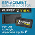 Flipper 3 Piece Replacement Acrylic Blades for Aquariums