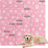 8 Pack 18'' 24" BEAUTYZOO Washable Pee Pads for Dogs, Reusable Puppy Pads for Potty Training, Waterproof Super