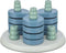 TRIXIE Flower Tower Dog Activity Interactive Toy, Level 3 Food Puzzle Game,