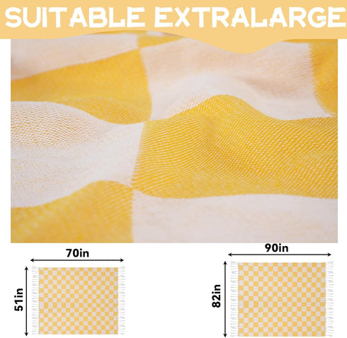 Summer Large Picnic Blanket Outdoor Law Park Grass Patio Mat Manta Para Soft Car Travel Essentials Road Trip Vacation