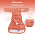 Dogs,(4 Pack) Vecomfy Reusable Female Dog Diapers for Medium Easy Absorbent Medium Doggie Diapers for Peeing