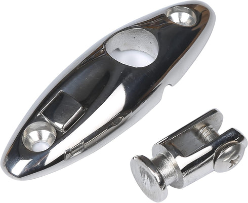 Swivel Deck Hinge Quick Release for Boat Bimini, 316 Stainless Steel Marine Grade, 2 Pack