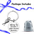 Dog Groomer Gift Keychain, Thank You Gift for Dog Hairdresser, Hair Stylist Appreciation Jewelry for Dog Lovers