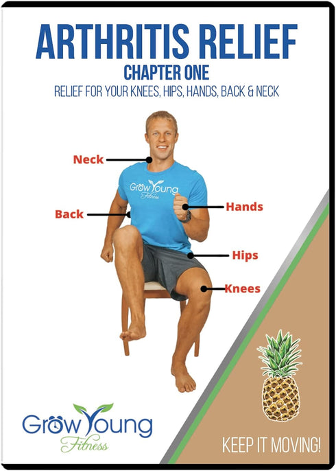 Grow Young Fitness Chapter One Arthritis Relief for Seniors, Simple, Safe, Effective Workout DVD for Elderly at Home