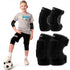 Knee Pads Elbow Pads Set for Kids, Youth Adjustable Protective Sets for Riding, Rollerblading, Skating