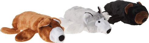 Max and Neo Fox, Bear and Wolf Water Bottle Dog Toys - 3 Pack, We Donate a Toy to Dog Rescue for Every Toy Sold