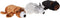 Max and Neo Fox, Bear and Wolf Water Bottle Dog Toys - 3 Pack, We Donate a Toy to Dog Rescue for Every Toy Sold