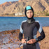 Jecery 2 Pcs Neoprene Diving Hood, Thermal Wetsuit Cap with Chin Straps for Men Women, Snorkeling Surf Beanie