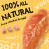 100% ASMPET Dog Chicken Jerky Treats, Made with Real Chicken Breast, High Protein & Grain Free