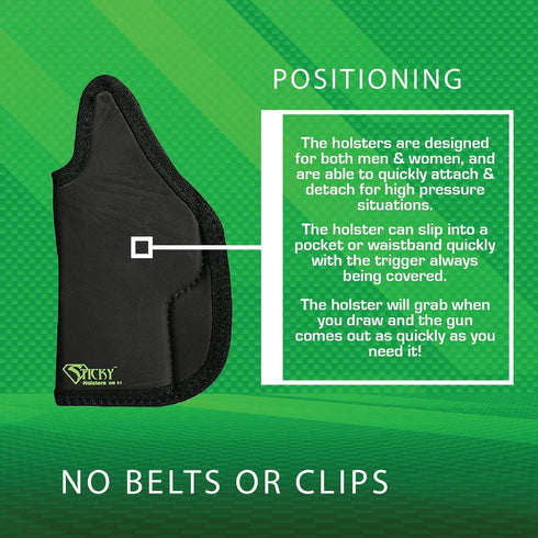 Sticky Holsters OR-11 Concealment Holster - Fits Glock 41, 34, 35; Springfield XD-M 5.25