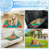 imiBBWQu Summer 27" 22" Cooling Dog Bed Watermelon Pet Cooling Mat Replacement Cover Washable Pads Dog Bed Color