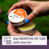 BenePura Dog Paw Balm 1.35 Fl. Oz, Natural Lick Safe Unscented Balm for Dogs and Cats