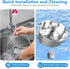 Cat Water Fountain Filters | GPOSY 16 Pack Replacement Filters for Stainless Steel 108oz/3.2L Pet Water Fountain