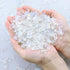 Opal Crystal Chips Bulk Aquarium Rocks – 0.22 lbs Fish Tank Decorations, Gravel, Vase Filler, Candle Making, Quartz Sand