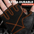 BEACE Weight Lifting Gym Gloves with Anti-Slip Leather Palm for Workout Exercise Training Fitness and Bodybuilding