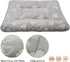 Cat Dog Bed Mat & Blanket, Reversible Pets Crate Pad Bed Mat and Ultra Soft Warm Fleece Calming Blanket for Small Puppy