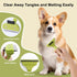 Generic 6 PCS Dog and Cat Grooming Kit, Versatile Tools Including Shedding Brush, Nail Clipper with Nail File, Slicker