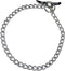 Herm Sprenger Chrome Plated Steel Dog Training Chain Collar with Toggle-Closure for Small Medium Large Dogs, Made in