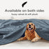 fuguitex Waterproof Dog Blanket Bed Cover - Dog Crystal Velvet Moroccan Fuzzy Cozy Plush Pet Blanket Throw for Couch