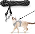 Extra Long Cat Leash for Yard, Lightweight Outdoor Long Lead for Rabbits, Kittens, Puppies, and Small Animals