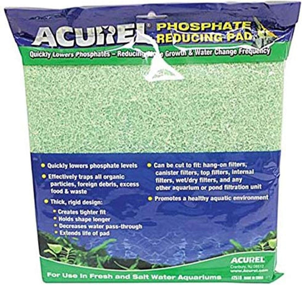 Acurel LLC Phosphate Reducing Media Pad, 10-Inch by 18-Inch Size